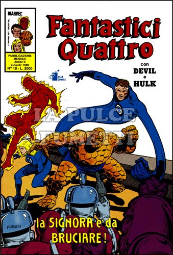 FANTASTICI QUATTRO #    10: LA SIGNORA E' DA BRUCIARE